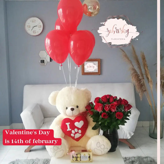 2022 Valentine's day flowers, roses & gifts - Florist in Pereira - Floristería Zabrisky