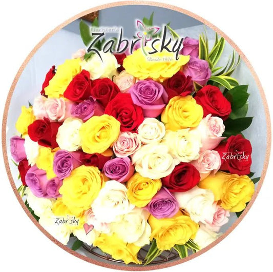 Bouquet of roses - Floristería Zabrisky