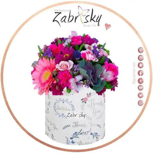 Caja de Flores Pereira - Floristería Zabrisky