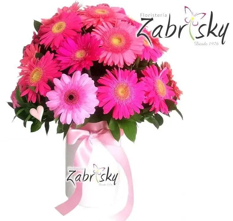 Caja Gerberas - Floristería Zabrisky