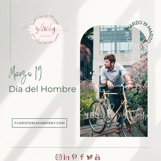 #diadelhombre #marzo19 (#Colombia) - #floresenpereira - Floristería Zabrisky