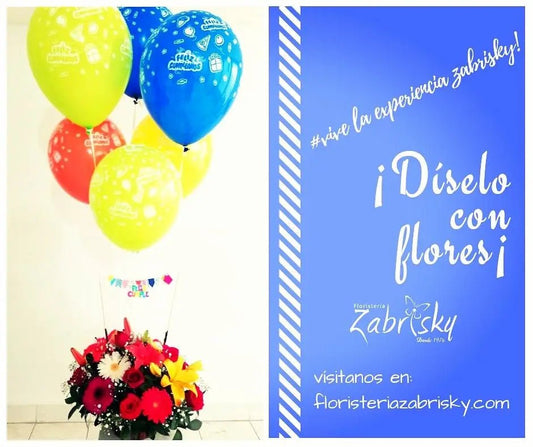 Díselo con flores - Floristería Zabrisky
