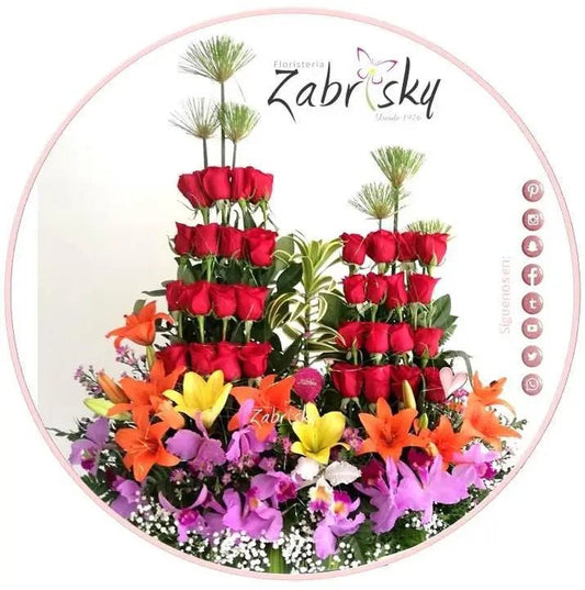 Envía rosas a domicilio en Pereira - Floristería Zabrisky