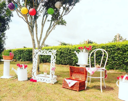 Flores y decoración #eventos #picnic #vintage - Floristería Zabrisky