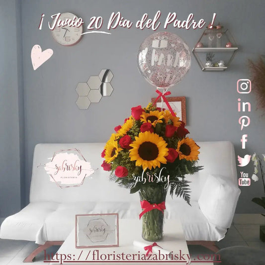 Floristerías en Pereira - Regalos para padres y para el día del padre 2021 - Floristería Zabrisky