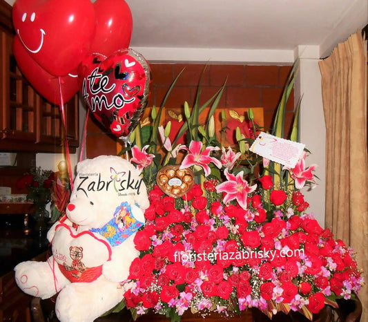 FORMA # 1 DE REGALAR ROSAS: - Floristería Zabrisky