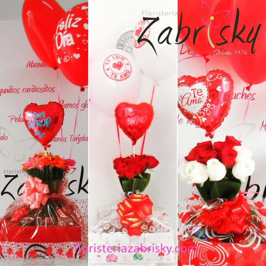 FORMA # 4 DE REGALAR ROSAS - Floristería Zabrisky