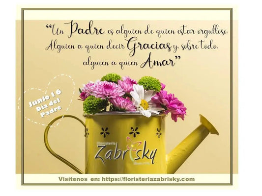 Gracias Papá - Floristería Zabrisky