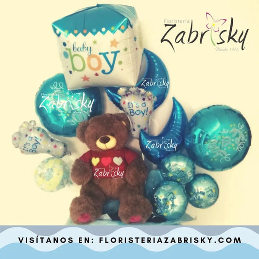 It's a BOY - Floristería Zabrisky