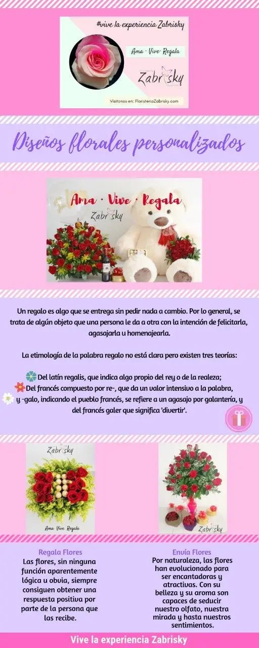 Los detalles los ponemos nosotros - Floristería Zabrisky