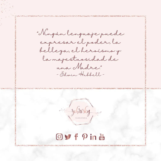 Madre es una palabra mágica en cualquier idioma." - #mayo8 #diadelamadre #floristeriasenpereira - Floristería Zabrisky