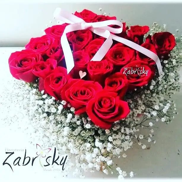 Rosas rojas Amor y Amistad Floristería en Pereira - Floristería Zabrisky
