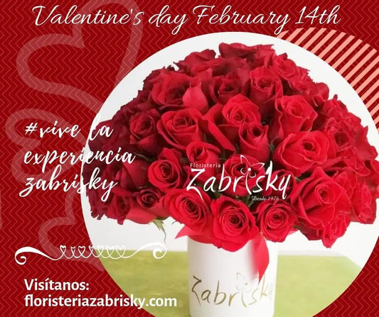Valentine´s day - Floristería Zabrisky