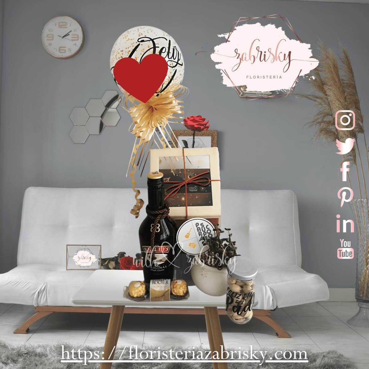 Ancheta Baileys - Regalos para el - Floristería Zabrisky