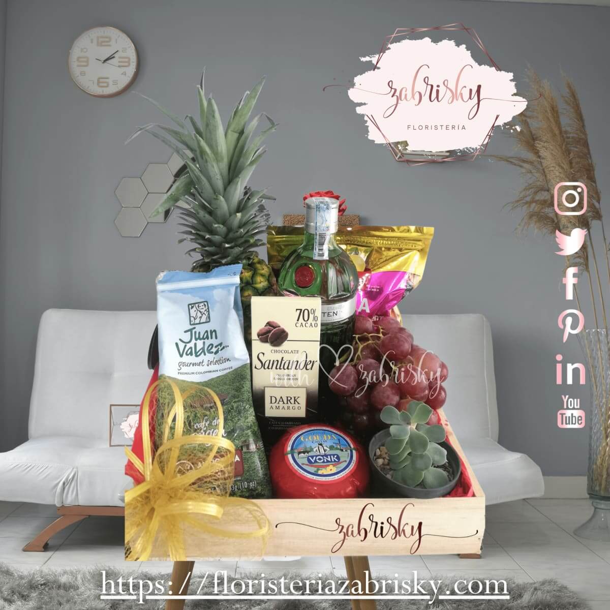 Ancheta King - Con Ginebra - Floristería Zabrisky