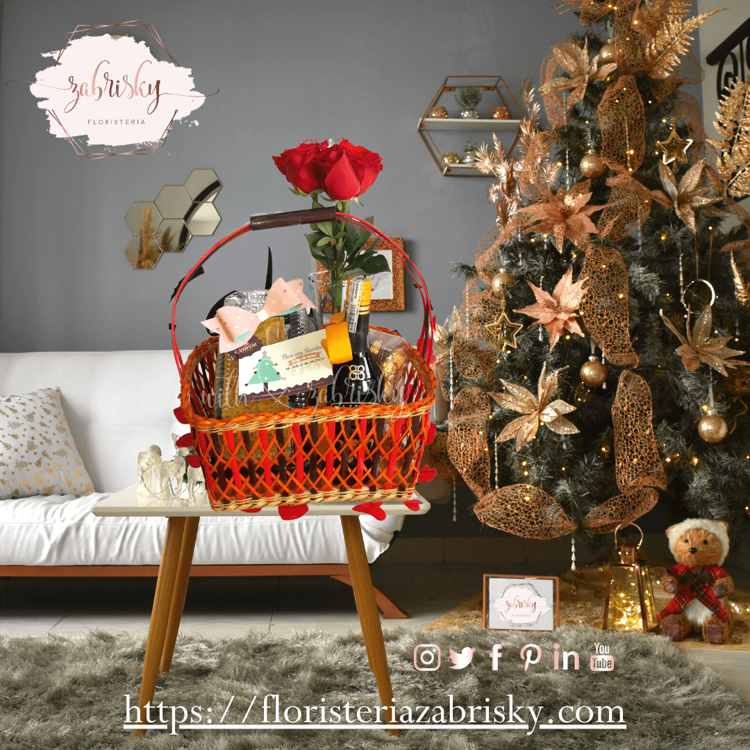 Ancheta Navideña No. 1 - Floristería Zabrisky