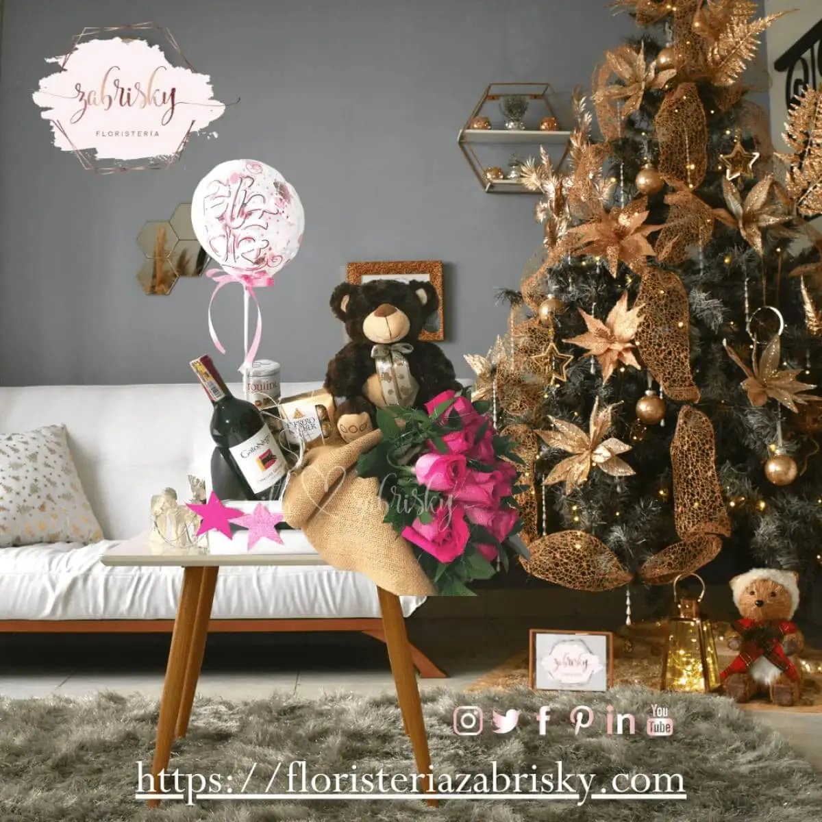 Caja Sorpresa Regalo - Floristería Zabrisky