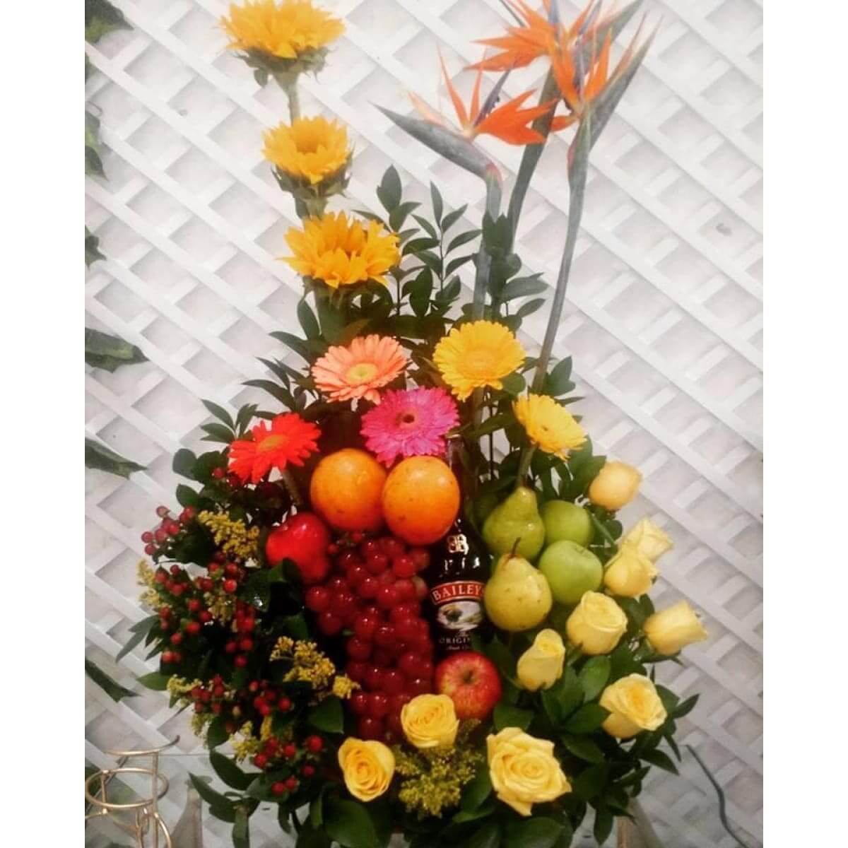 Cosmo- Girasoles, Gerberas - Frutas - Floristería Zabrisky