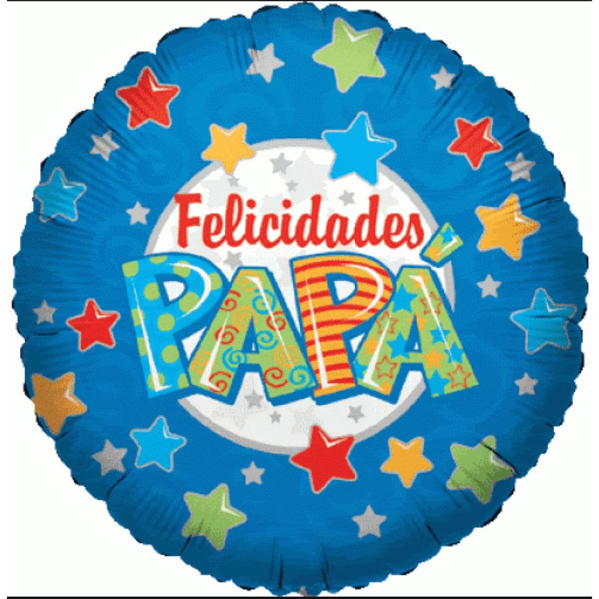 Globo Feliz Día Papá - Metalizado - Floristería Zabrisky