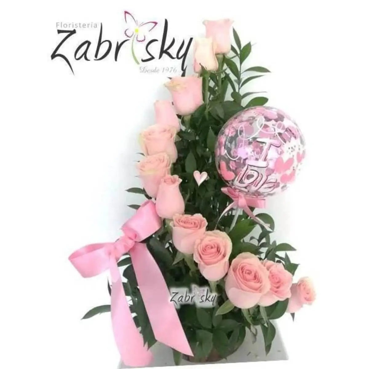 Heidi - Rosas Rosadas - Floristería Zabrisky