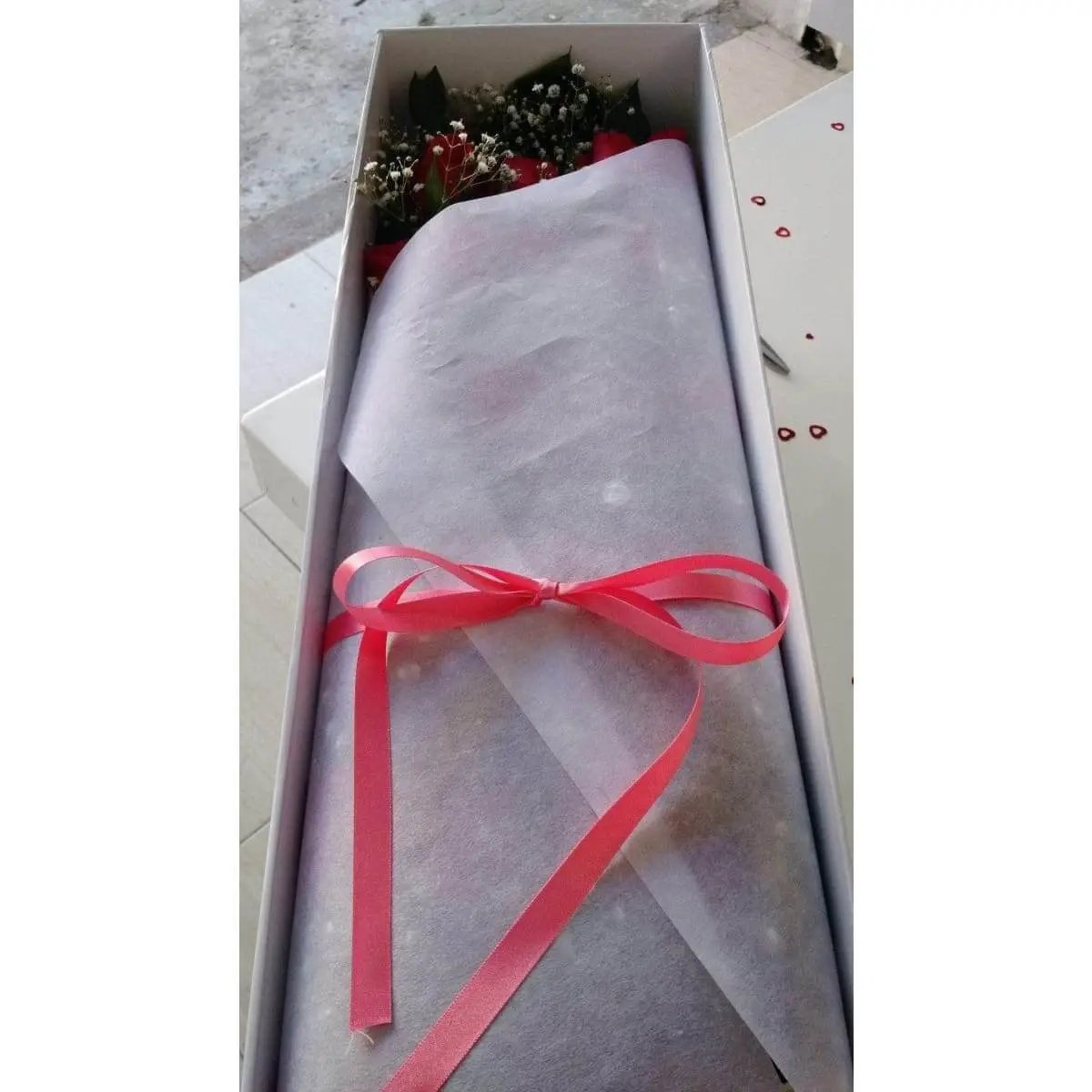 Mágica - Caja Rosas Rojas - Floristería Zabrisky
