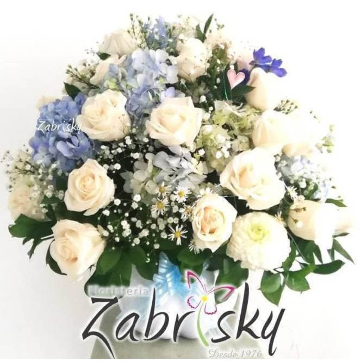 Moon - Flores Bienvenida Bebé - Floristería Zabrisky