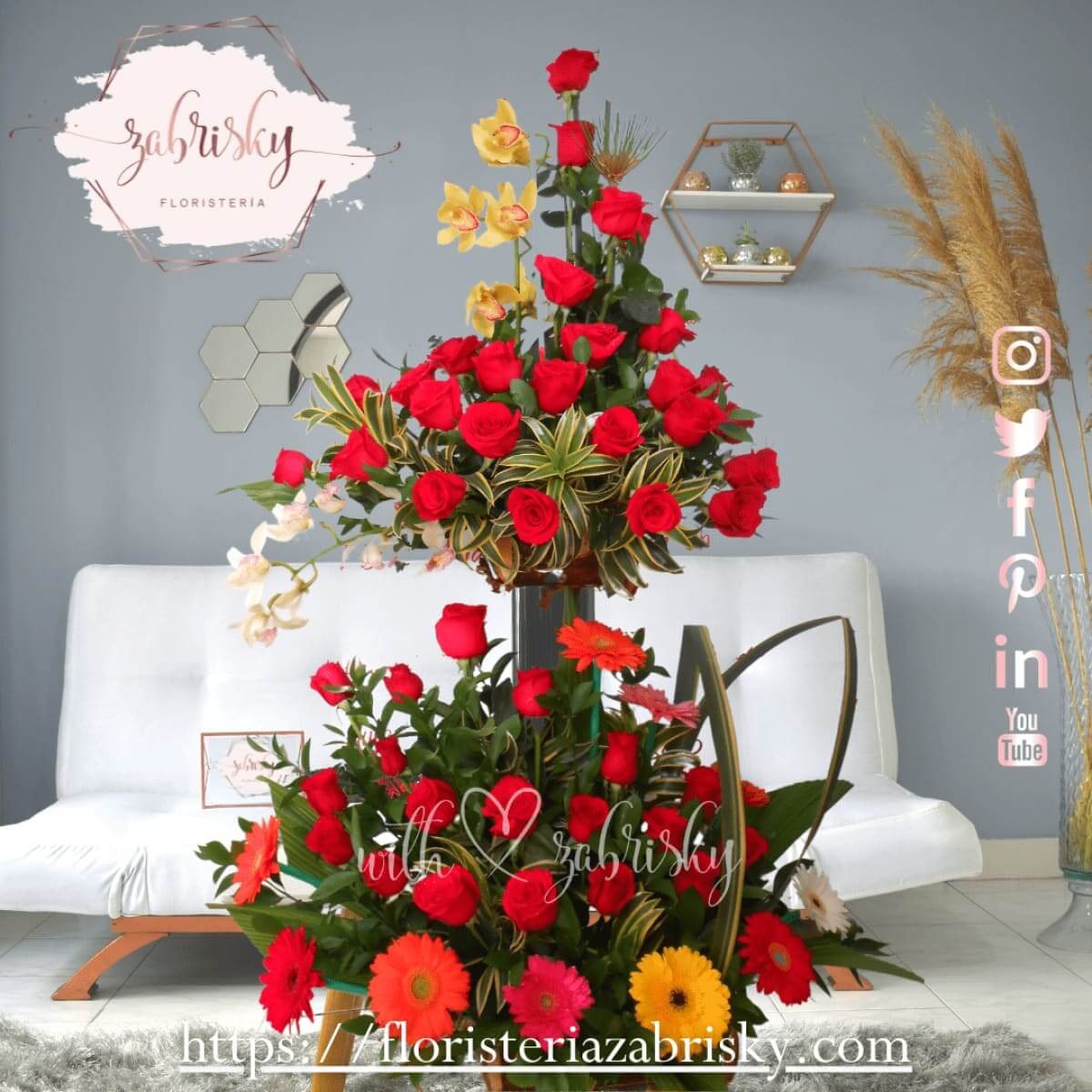 Special Day - Rosas Rojas - Orquídeas - Floristería Zabrisky