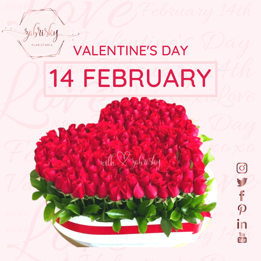 Valentino - Rosas Rojas - Floristería Zabrisky