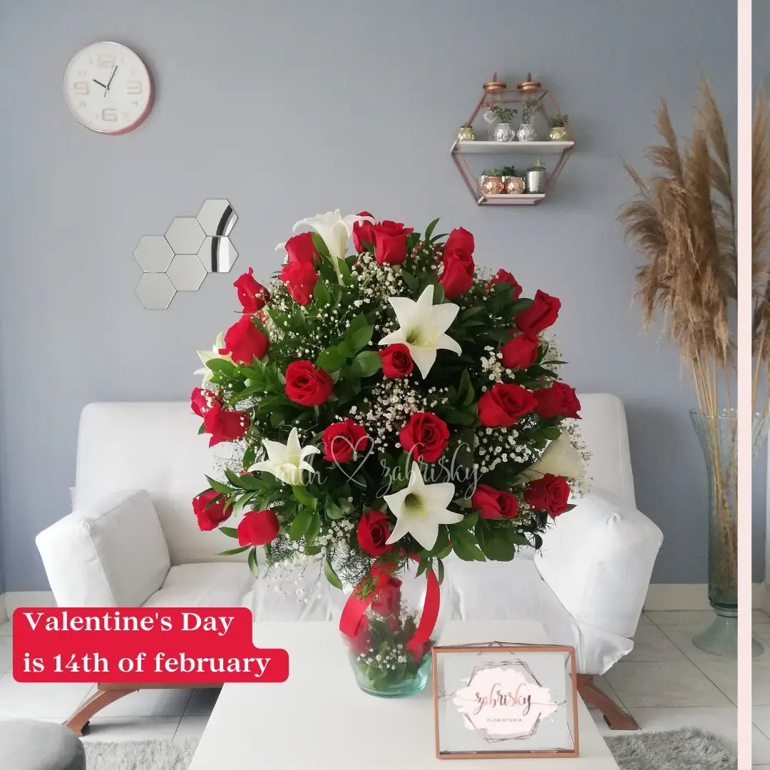 #2022 #valentine'sdayflowers, #roses&gifts - Florist in Pereira - Floristería Zabrisky