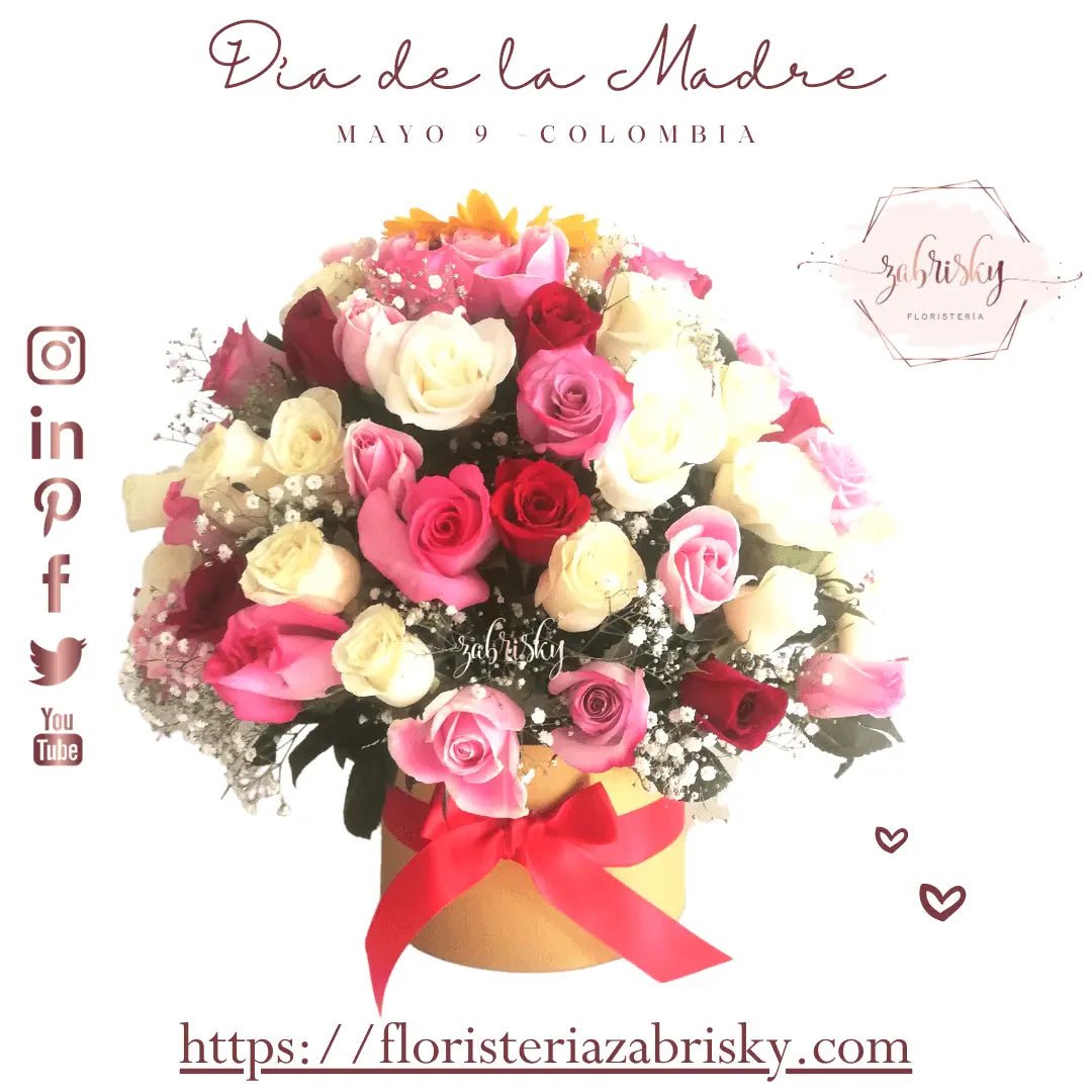 A beautiful bouquet never fails to bring joy and love - Florist in Pereira - Floristería Zabrisky