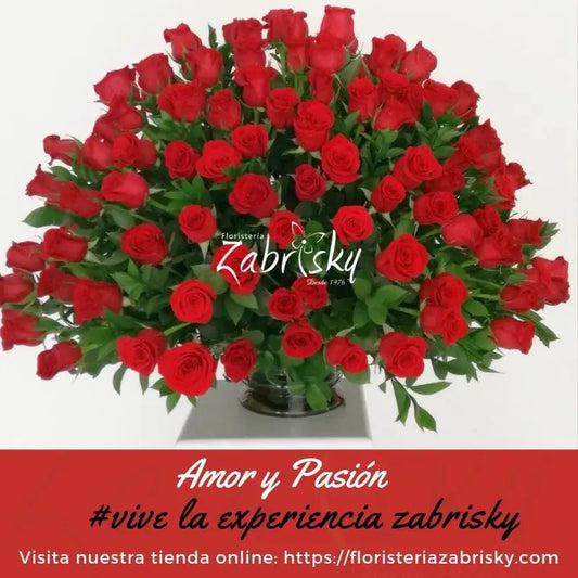 Amor y Pasión - Floristería Zabrisky