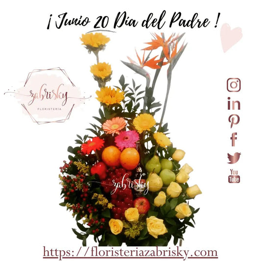 Anchetas y regalos para el día del Padre - 2021 - Floristerías en Periera - Floristería Zabrisky