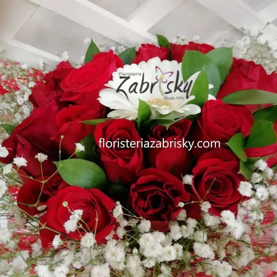 Bouquet Red Roses - Floristería Zabrisky