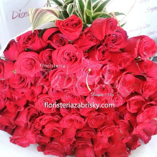 Bouquet Rosas - Floristería Zabrisky