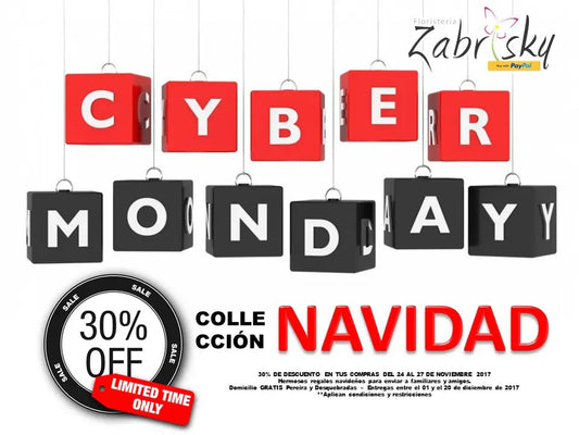 CYBER MONDAY 30% OFF - Floristería Zabrisky