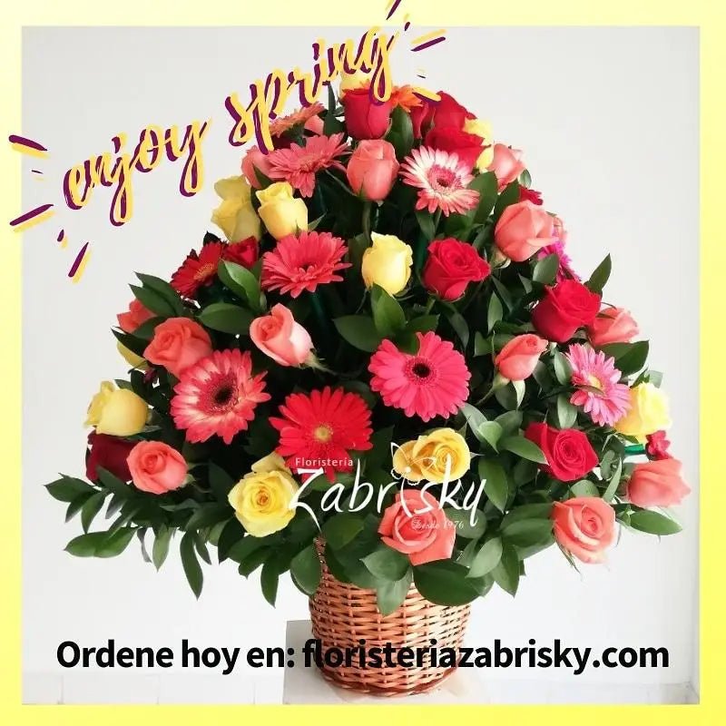 Enjoy spring - Floristería Zabrisky