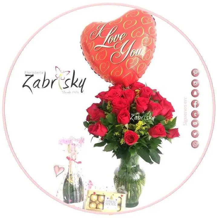 Envío rosas a domicilio en Pereira - Floristería Zabrisky