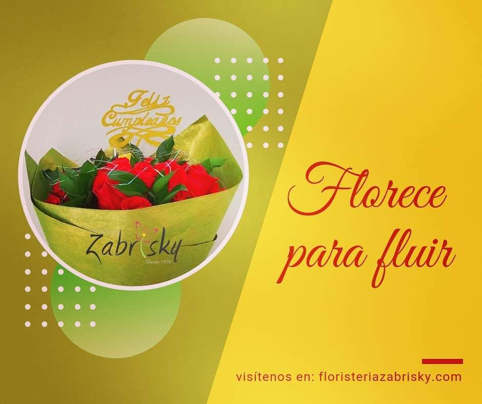 Florece para fluir - Floristería Zabrisky