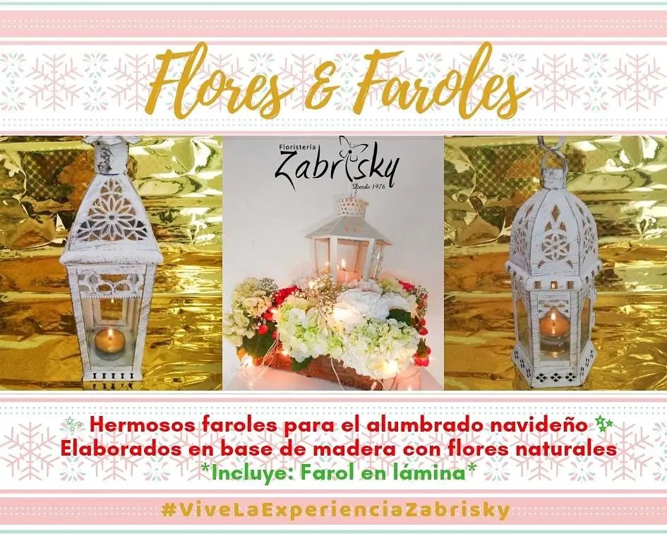 Flores & faroles - Floristería Zabrisky