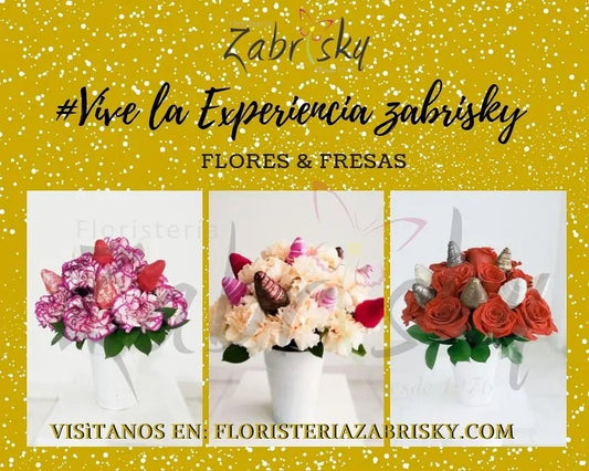 Flores & fresas - Floristería Zabrisky