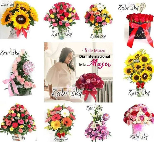 Flores para todas las MUJERES - Floristería Zabrisky