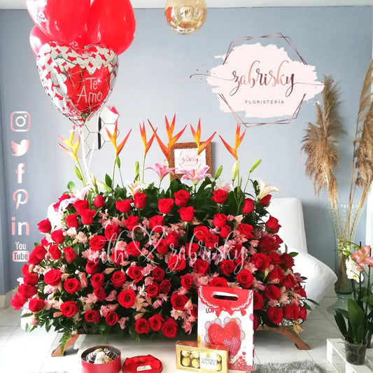 Flores y regalos de Amor y Amistad 2022 - Floristería en Pereira - Floristería Zabrisky