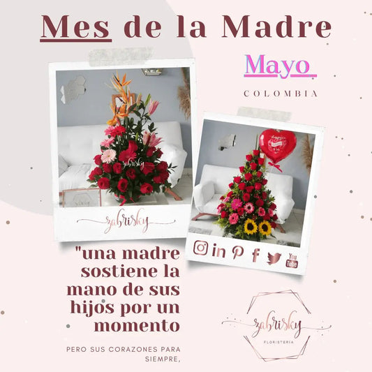 Flores y Regalos para Mamá ♥ 🌹Floristerías en Pereira - Floristería Zabrisky