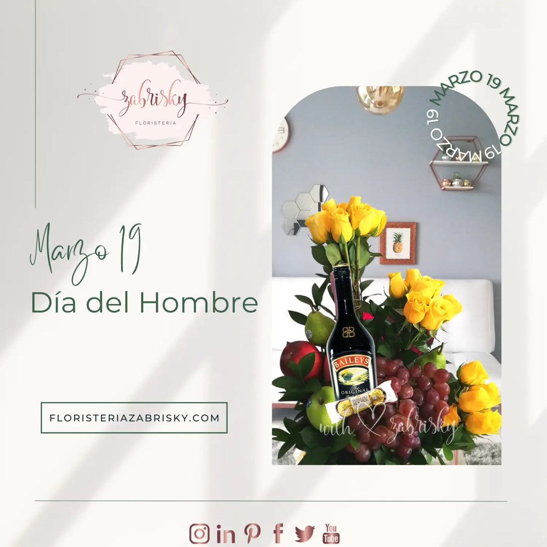 Floristerías en Pereira: Celebra el día del Hombre Colombia - Floristería Zabrisky