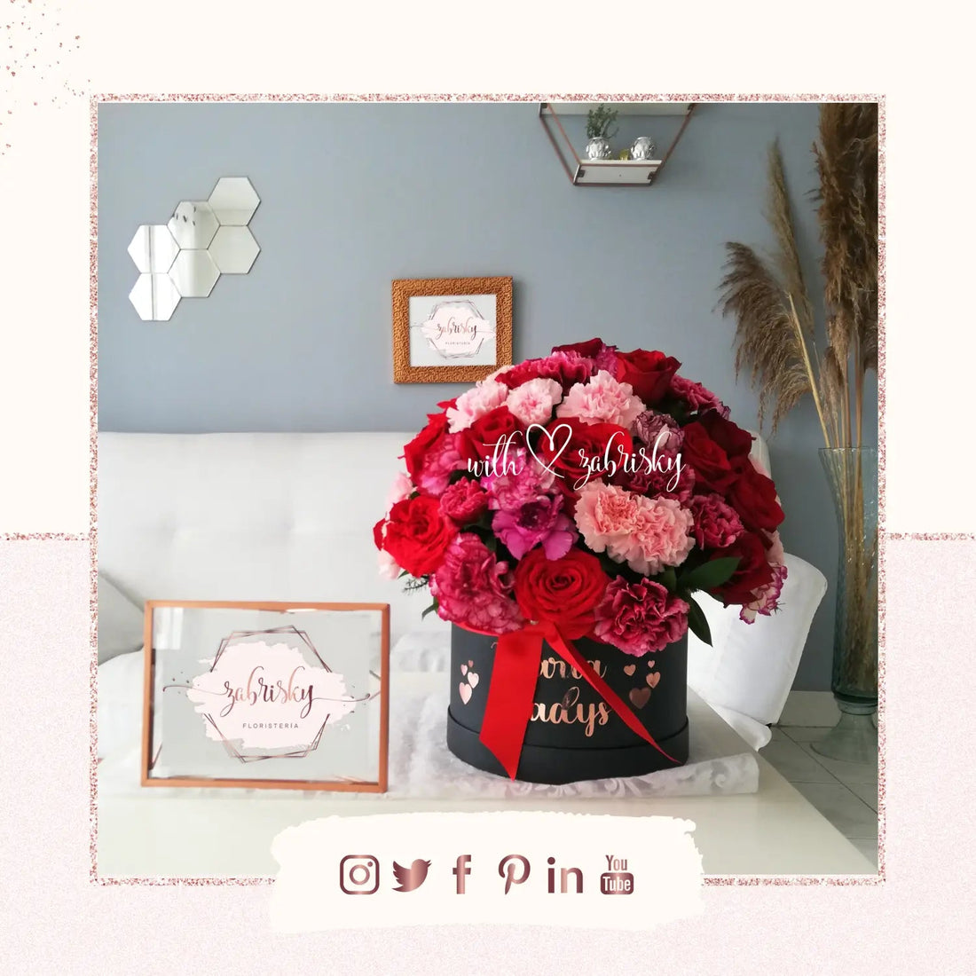 Hermosas #flores y #detalles conmemoración #diadelamujer - Floristería Zabrisky
