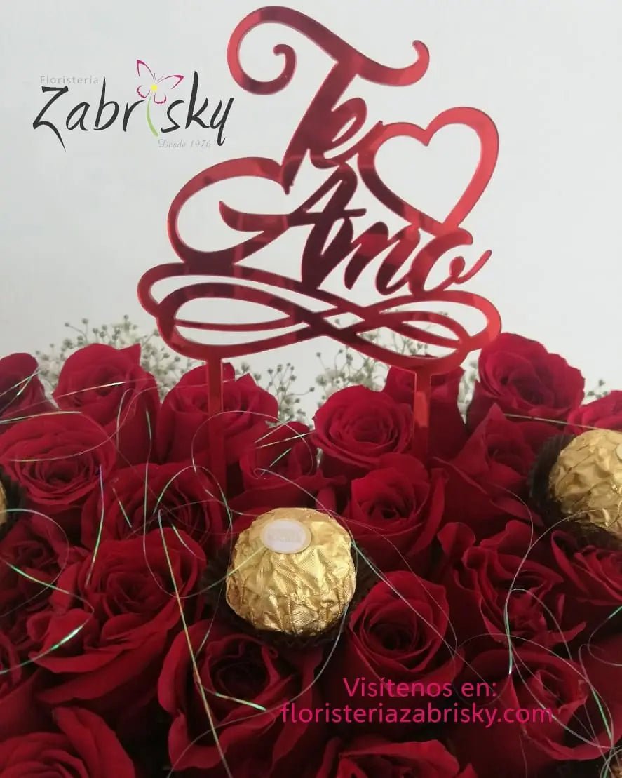 La Rosa es una flor de Amor - Floristería Zabrisky