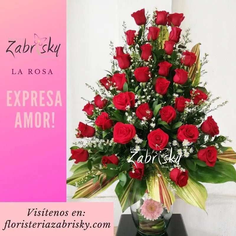 La Rosa Expresa - Floristería Zabrisky