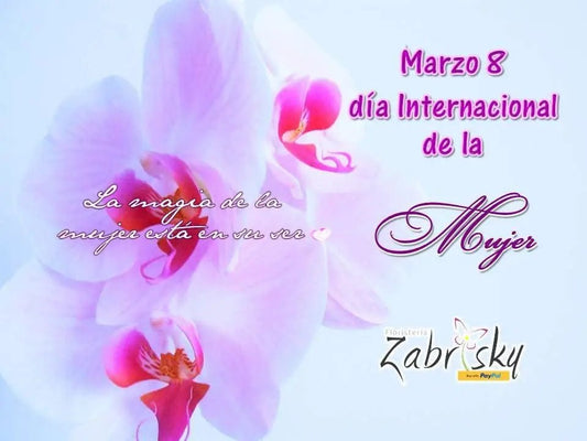 Marzo 8 día internacional de la Mujer - Floristería Zabrisky