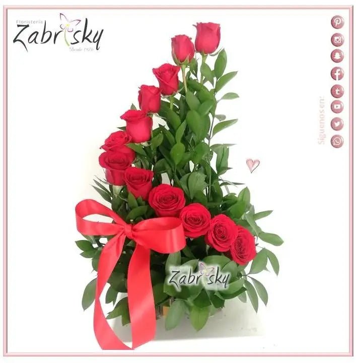 Red Roses - Floristería Zabrisky
