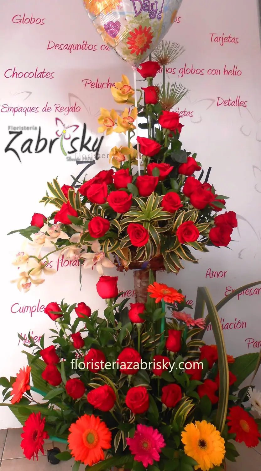 Regalar Rosas Rojas - Floristería Zabrisky